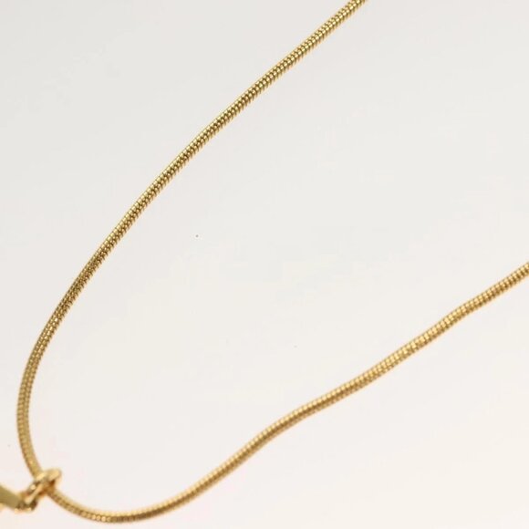 Christian Dior Necklace metal Gold Auth SW950 - Picture 12 of 16